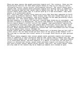 Eseja 'Why People Gravitate Towards Evil', 1.