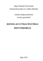 Referāts 'Biznesa kultūras īpatnības Dienvidkorejā', 1.