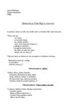 Eseja 'Ekskursija pa Čaka Rīgu ar tramvaju', 1.