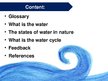 Prezentācija 'Water Cycle', 2.
