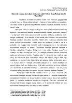 Eseja 'Galvenā varoņa pieredzes krāšanas ceļš Voltēra filosofiskajā stāstā "Kandids"', 1.