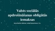 Prezentācija 'Valsts sociālās apdrošināšanas obligātās iemaksas', 1.