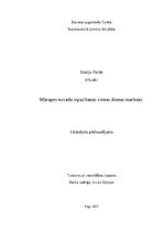 Paraugs 'Mārupes novada iepazīšanas vienas dienas maršruts', 1.