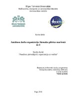 Referāts 'Autobusu darba organizācija Jūrmalas pilsētas maršrutā nr. 4', 1.