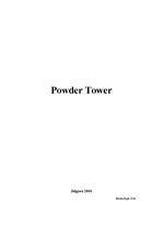 Referāts 'Powder Tower', 1.