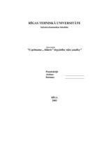 Referāts 'A/s "Aldaris" mārketinga vides analīze', 1.