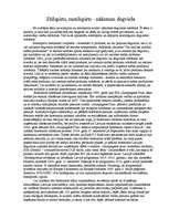 Eseja 'Etilspirts un metilspirts ', 1.