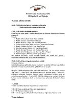 Konspekts 'Tautas muzikantu svētku programma', 1.