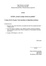 Eseja 'Filma “Ceplis” un 21. gadsimts Latvijā - kopīgais un atšķirīgais', 1.