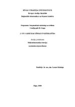 Konspekts 'Ekonomikas regulēšana', 1.