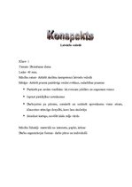 Konspekts 'Dzimšanas diena. Stundas konspekts', 2.