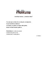 Konspekts 'Dzimšanas diena. Stundas konspekts', 4.