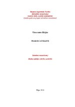 Prakses atskaite 'Prakses atskaite viesu namam "Rēzijas"', 1.