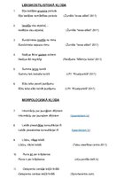 Konspekts 'Leksikostilistiskās, morfoloģiskās un sintakses kļūdas', 1.