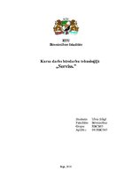 Paraugs 'Būvdarbu tehnoloģija un darba drošība', 1.