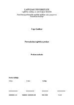 Prakses atskaite 'Pirmsskolas izglītības prakse', 1.