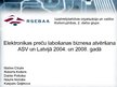 Prezentācija 'Elektronikas preču labošanas biznesa atvēršana ASV un Latvijā 2004. un 2008.gadā', 1.
