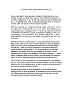 Eseja 'Mīlestības vājums un spēks Regīnas Ezeras romānā "Aka"', 1.