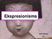 Prezentācija 'Ekspresionisms', 1.