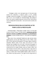 Referāts 'A.Adlers - individuālpsiholoģijas teorija', 1.