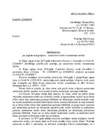 Paraugs 'Pieteikums par pagaidu noregulējumu - saskarsmes tiesību izmantošanas - kārtību', 1.