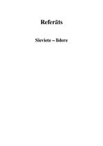 Referāts 'Sieviete - līdere', 1.