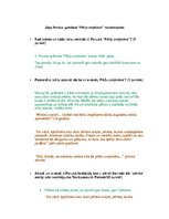 Konspekts 'Jāņa Poruka  garstāsta "Pērļu zvejnieks"  raksturojums, pārdomas', 1.