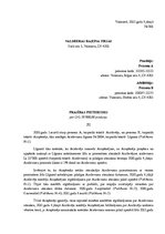 Paraugs 'Prasības pieteikums', 1.