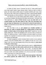 Eseja 'Katra mūsu ķermeņa kustība ir mūsu dvēseles kustība', 1.