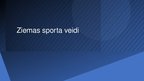 Prezentācija 'Ziemas sporta veidi', 1.