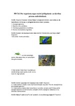 Konspekts 'Organismu segas nozīme', 1.