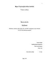 Referāts 'Reklāmas radošais darba plāns', 1.
