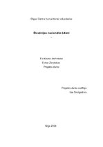 Referāts 'Slovēnijas nacionālo ēdienu salīdzinājums ar latviešu ēdieniem', 1.