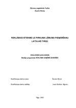 Diplomdarbs 'Reklāmas ietekme uz pirkuma lēmuma pieņemšanu Latvijas tirgū', 1.