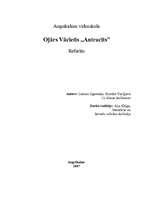 Referāts 'Ojārs Vācietis "Antracīts"', 1.