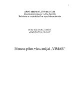 Biznesa plāns 'Biznesa plāns viesu mājai', 1.