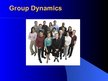 Prezentācija 'Group Dynamics', 1.