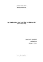 Paraugs 'Cilvēka somatisko īpašību novērtējums', 1.