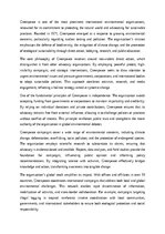 Eseja 'Environmental Activism and Global Impact', 1.