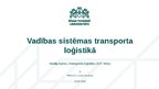 Referāts 'Vadības sistēmas transporta loģistika', 13.