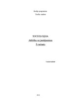 Referāts 'Socioloģija', 1.