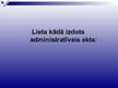 Prezentācija 'Administratīvā procesa analīze', 14.