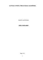 Diplomdarbs 'Sporta centra "Druva" attīstības plāns', 1.