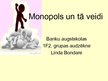 Prezentācija 'Monopols un tā veidi', 1.