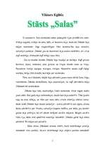 Konspekts 'Viktors Eglītis - stāsta "Salas" konspektīvs satura izklāsts', 1.
