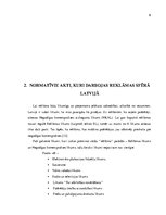 Eseja 'Reklāmas tiesiskais regulējums un atbildība par pārkāpumiem reklāmas sfērā', 9.