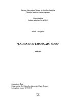 Referāts 'Ļaunais un taisnīgais: sods', 1.