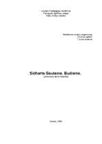 Referāts 'Budisms', 1.