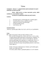 Konspekts 'Mājturība', 1.