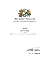 Prezentācija 'OS interfeisi un to modificēšana. Datora konfigurācijas izpēte', 1.